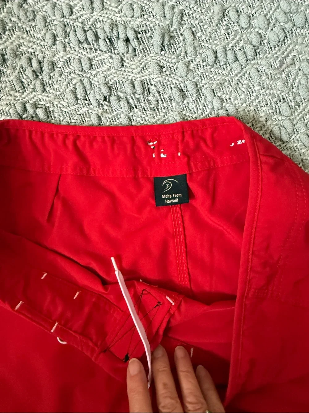 Maui Rippers Solid Red Board Shorts 14